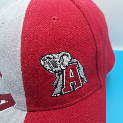 Alabama Crimson Tide Vintage Drew Pearson BAMA Hat Two-tone Strapback Cap - Picture 2 of 7