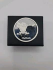 1990 Warner Brothers Bugs Bunny 50th Birthday 1 Oz Silver Round Tasmanian Devil