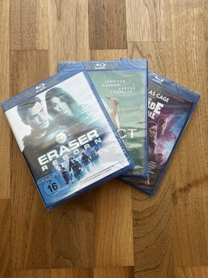 Blu-Ray Kombination, Eraser Reborn, Resepect und Die Farbe Aus Dem All