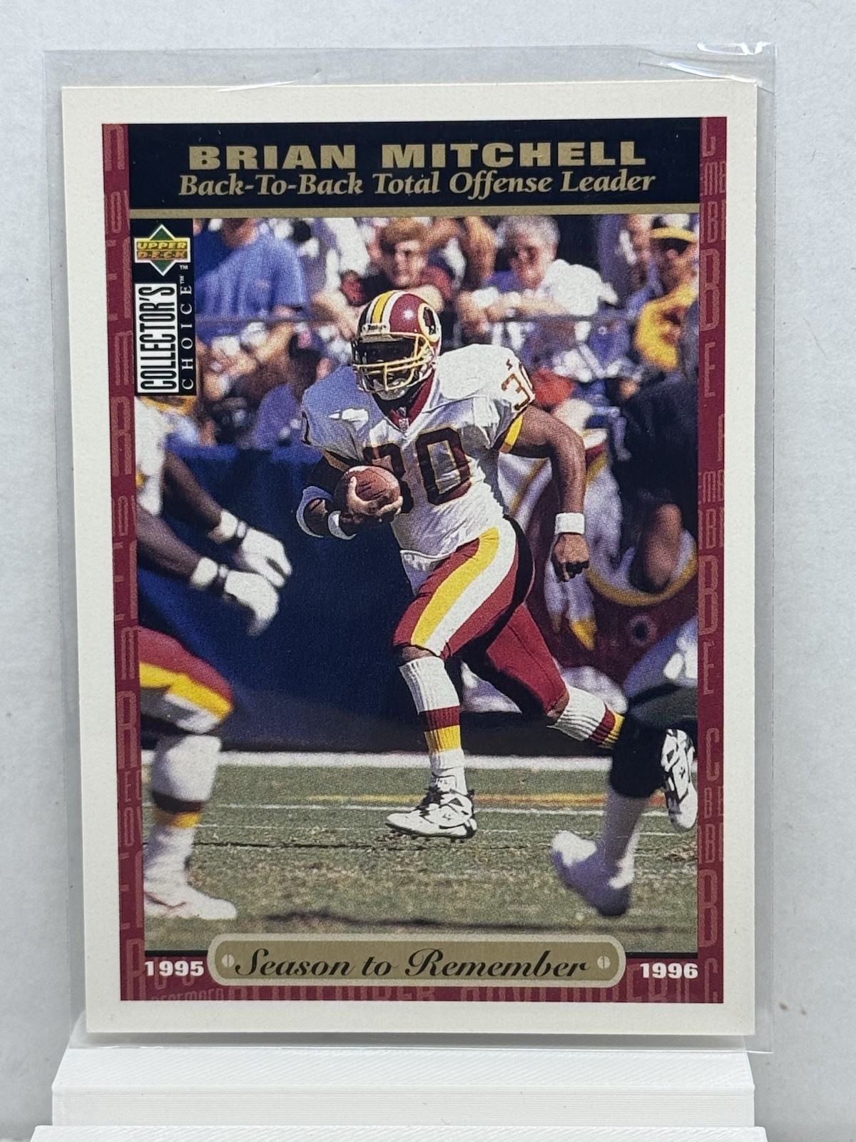 Brian Mitchell 1996 Season to Remember Blow-ups Football #79 Washington Redskins