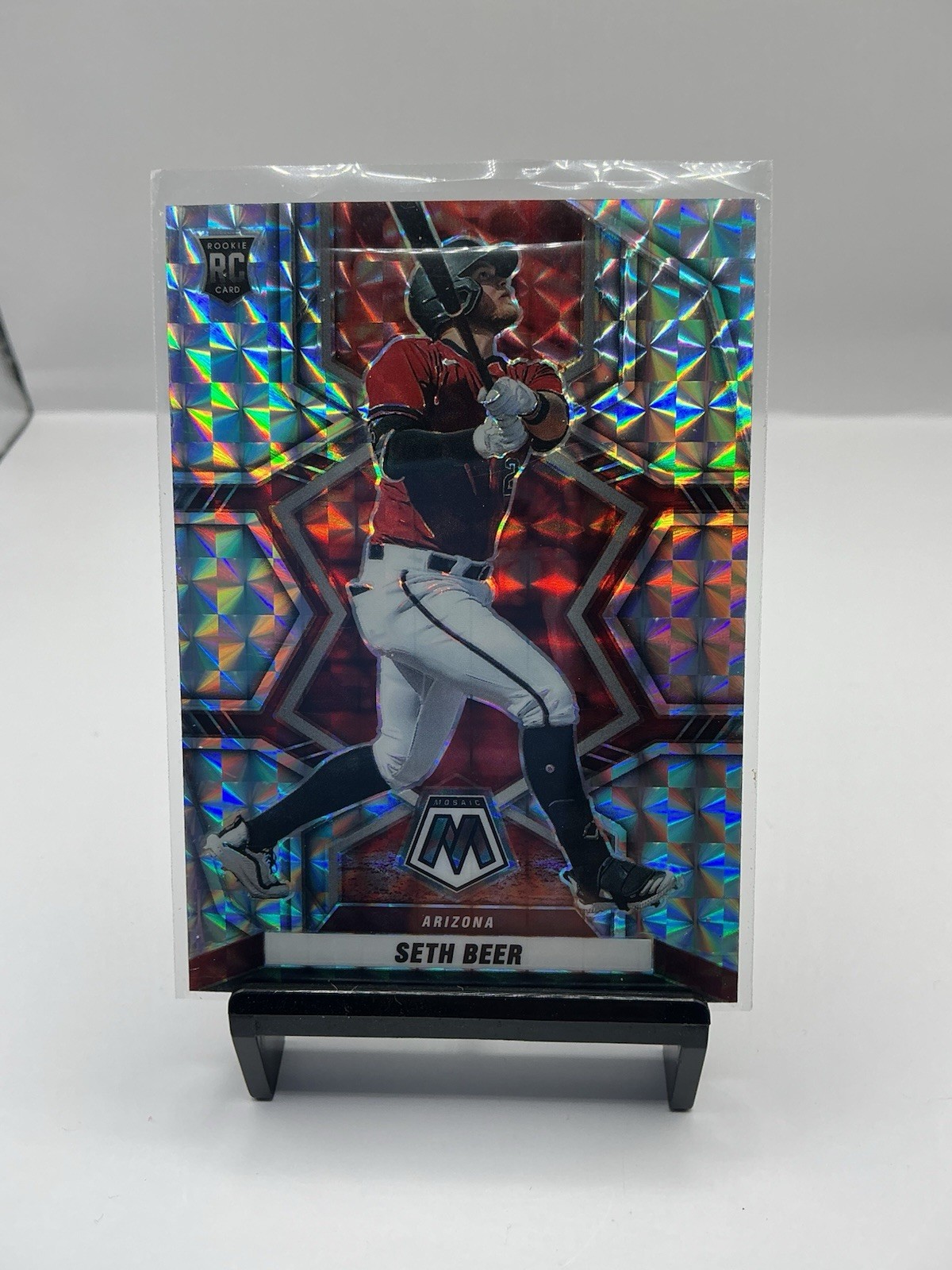 2022 Panini Mosaic - Rookies Seth Beer #201 Mosaic Prizm (RC)