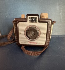 Vintage Kodak Brownie Holiday Flash Camera with Strap Untested As Is