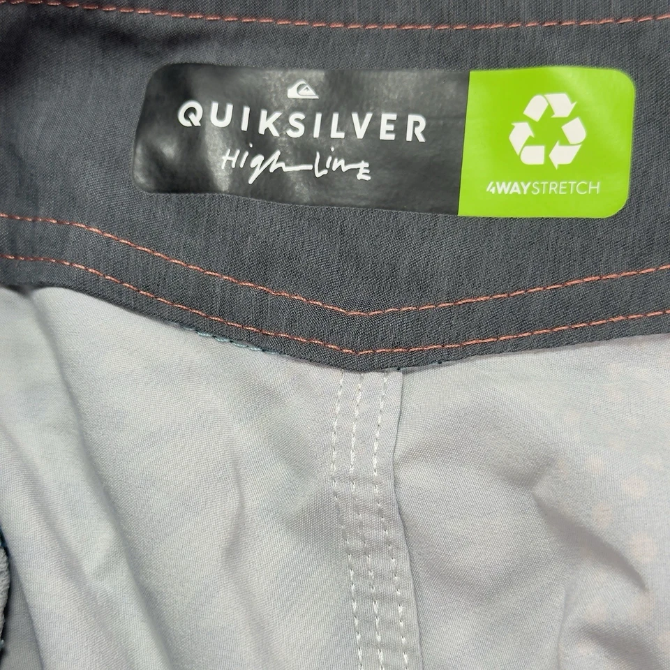 Купальный костюм Quiksilver для взрослых 31x8 Highline шорты для серфинга эластичные в четырех направлениях - Изображение 4 из 4