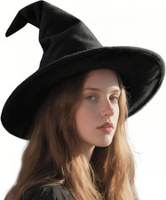 Wizard Hat for Adults Large Witch Sorcerer Hats Halloween Costume Accessory