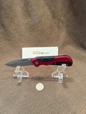 Snap-on Timberline Folding Knife Red Aluminum Liner Lock 85213 Nib Tool Collecto Snap-on Timberline Folding Knife Red Aluminum Liner Lock 85213 Nib Tool Collecto