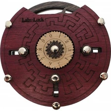 Laby Lock - IQ Wooden Brain Teaser Puzzle By Spiele