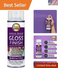 Protective 6 Oz Clear Gloss Sealer - Water-Resistant Finish for All Surfaces