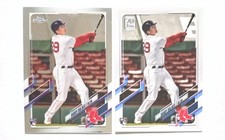 2021 Topps (×2) Chrome/Base  Bobby Dalbec RC'S (WHITESOX) !!