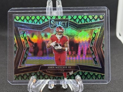 John Metchie III Dragon Scale 10/70 - 2024 Select Field Level Prizm card #452