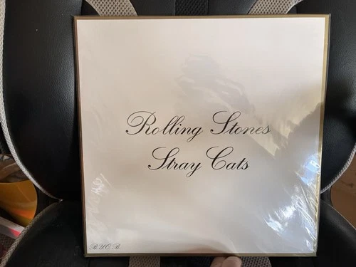NEW LIMITED EDITION THE ROLLING STONES STRAY CATS IN MONO DOUBLE WHITE VINYL