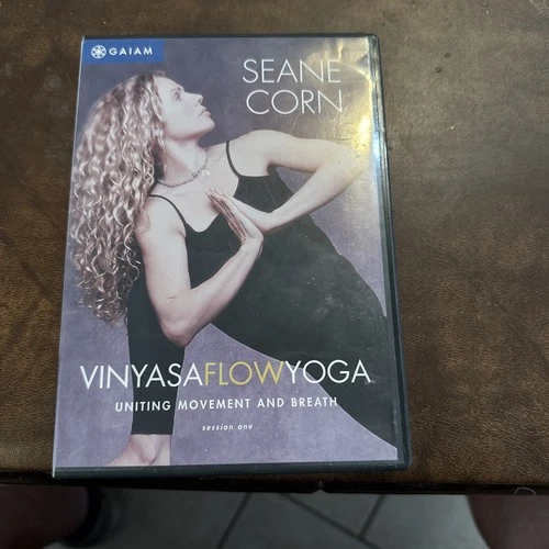 Gaiam Seane Corn Vinyasaflowyoga dvd comp ship