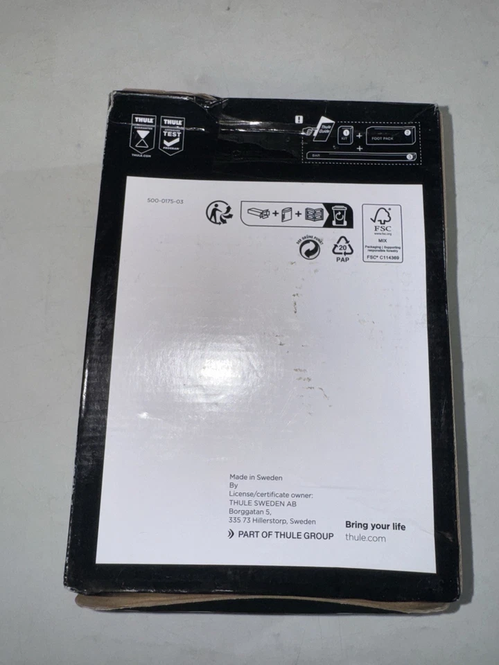 Kit de ajuste de portaequipajes de techo Thule 145179 para (2015-2022) Chevrolet Colorado, GMC Canyon Foto 4 de 4