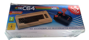 Commodore 64: An unboxed Commodore 64 console, together with a