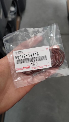 Genuine Toyota LandCruiser FZJ80 FZJ75 1FZ 4.5 Petrol Distributor O Ring Seal x2 - Picture 3 of 5