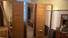 Triple Wardrobe for Extra Clothes Space