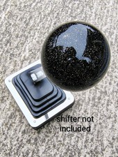 Multi Color Flake Gear Shift Knob 38-16 Thread Silver Gold Black Hot Rod