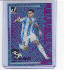 2025-26 Donruss Road To FIFA World Cup Enzo Fernandez Craftsmen Purple 30/99