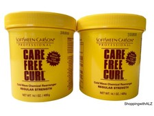 NEW 2 Softsheen Carson Care Free Curl Cold Wave Chemical Rearranger REGULAR