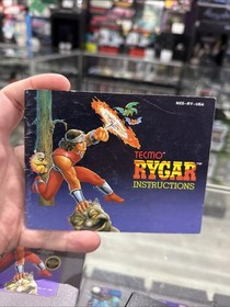 Rygar 5-Screw (Nintendo Entertainment System, 1987) NES CIB Complete Tested!