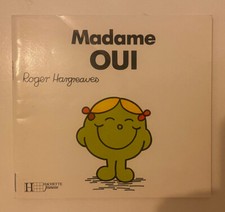 🇫🇷 livre monsieur madame 1992 Hachette collection bonhomme Mme Oui