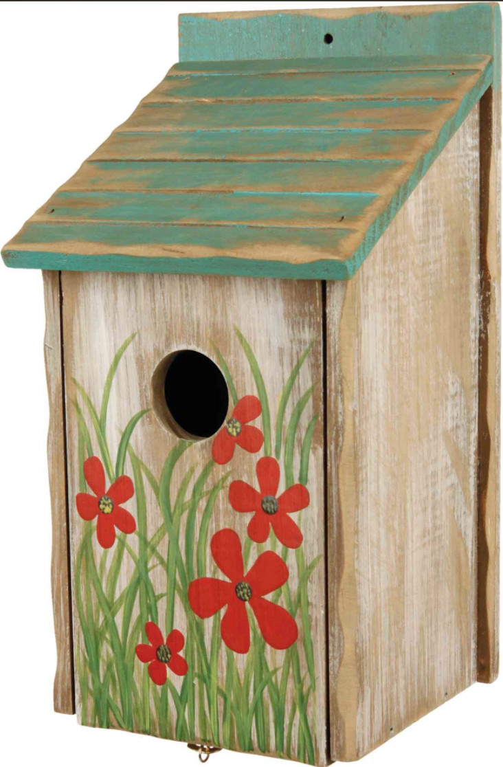 Trixie Bird Breeding Egg Nesting Box great tits front open Weather Proof 55850