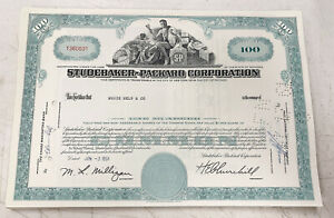 Studebaker-Packard-Corporation-100-Share-Stock-Certificate-1961