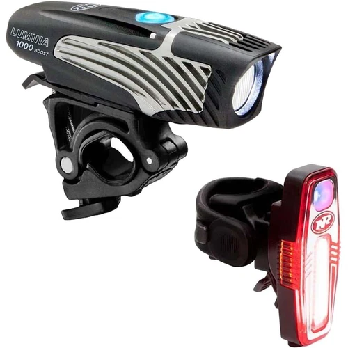 NiteRider Lumina 1000 Boost and Sabre 110 Combo Black/Red, One Size