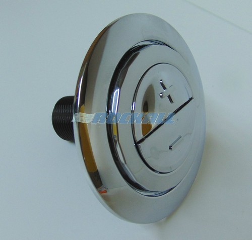 IMPULSE BATHROOMS REPLACEMENT RAPIDE LARGE DUAL FLUSH VALVE PUSH BUTTON CHROME - Picture 9 of 9