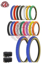 ALTALINE Performance BMX BICYCLE 20" x 2.125" DURABLE COMP III TIRES W/TUBS.