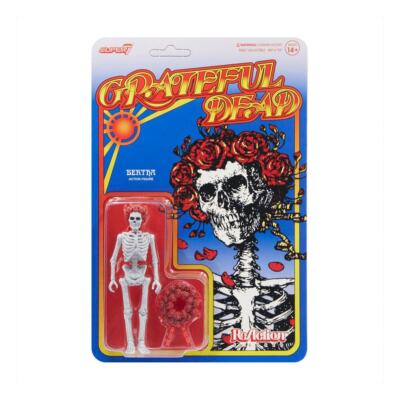 Grateful Dead Bertha 1970 ReAction 3 3/4 Inch Figur 10cm Super7