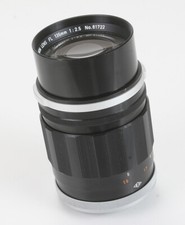 135MM 135/2.5 CANON FL, VERY LIGHT PARTIAL HAZE, FAINT LINES/179033