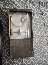 allen  roth 3-Piece Designer 2 Chrome Decorative Bathroom Hardware Set 18''