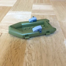 Lego Boat Raft Green inflatable 30086 Olive Dinghy Small