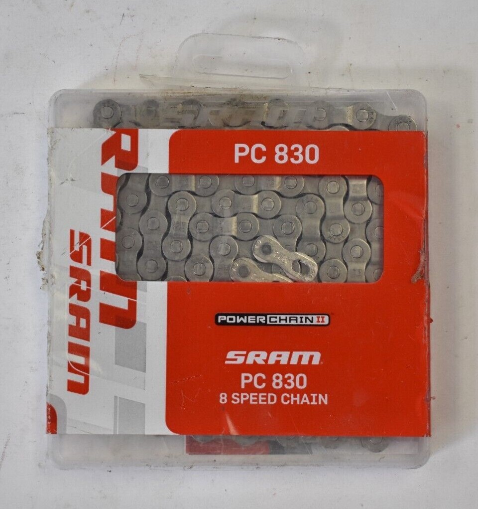 Sram 8 Speed Chain Powerlink 114 Links Step Riveting 1/2&quot; x 3/32 