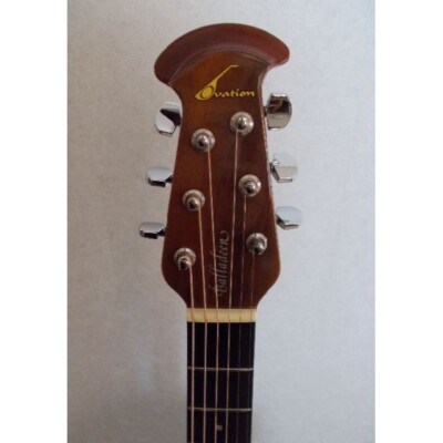 Ovation USA 1611-G Balladeer Electric Acoustic Guitar Natural w