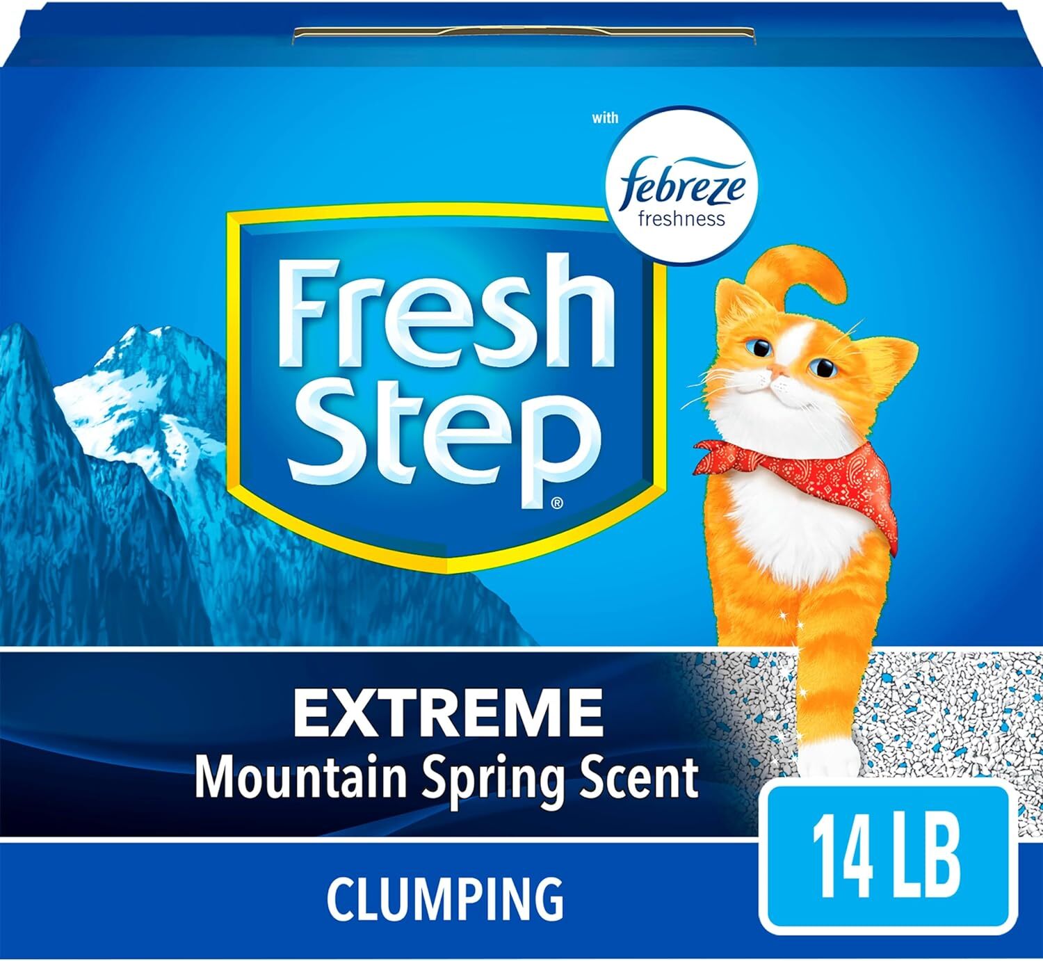  Clumping Cat Litter, Extreme, Long Lasting Odor Control Kit