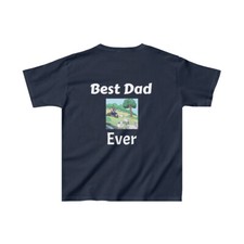 Wonderful Father, Best Dad Kids Cotton T-Shirts, various colours available