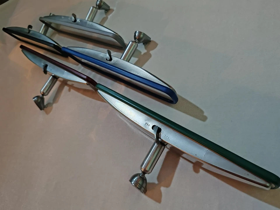 Espejo retrovisor OER 12" cromado día/noche Buick Chevy Oldsmobile Pontiac GRIS Foto 3 de 4