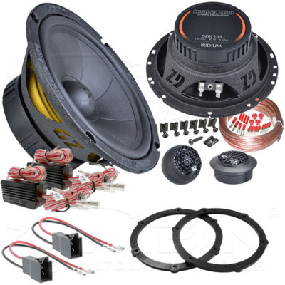 GROUND ZERO LAUTSPRECHER für OPEL ASTRA H TwinTop 2004-2010 Heck Hinten #AJX5