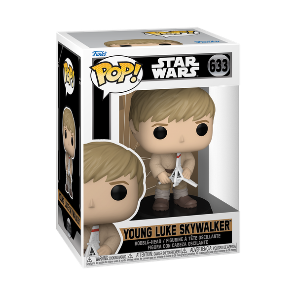 Star Wars Obi-Wan S2 Young Luke Skywalker Pop #633 Vinyl Figure Funko-image