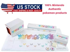 Pokemon S-Chinese EEVEE Playmat+Card deck box+Storage box+DIce+Damage Counters