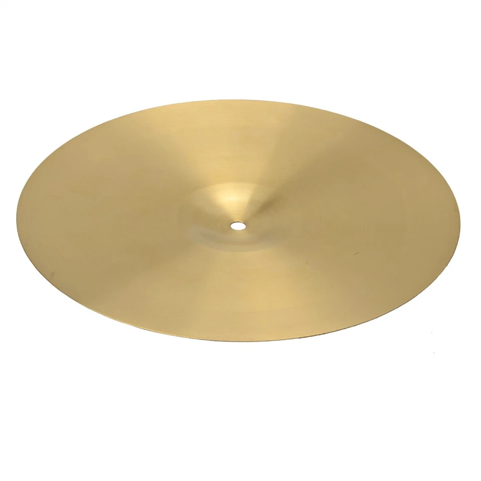 Professional 16 inch 0.7mm Copper Alloy Crash Cymbal for Drum Set Golden - Image 3 of 4