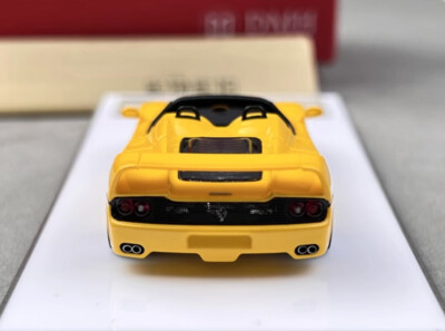 dmh 1/64 フェラーリ F50 黄 DMH 1:64 Yellow F50 Aperta Convertible Sport Model Diecast