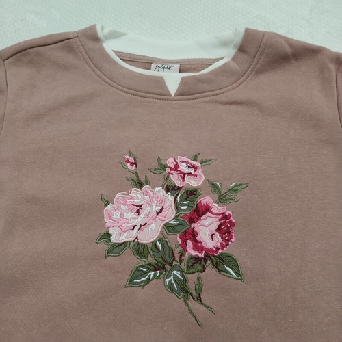 Adrian Felafield Damen Sweatshirt Gr. M Rosa Langarm Pullover Pulli - Bild 9 von 12