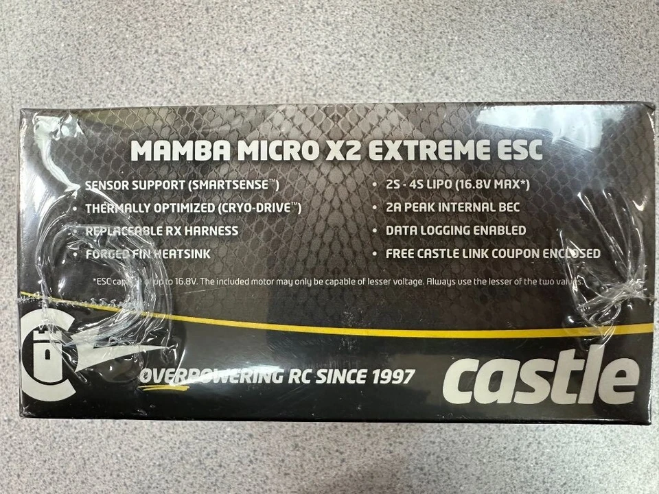 Castle Creations Mamba Micro X2 Crawler WP Sensored Combo w/2280Kv 010-0171-02 - Image 4 of 4