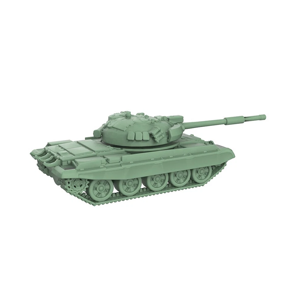 MRY-SFW 1/200 Military Model Kit Soviet T-62M Main Battle Tank - Image 3 of 4