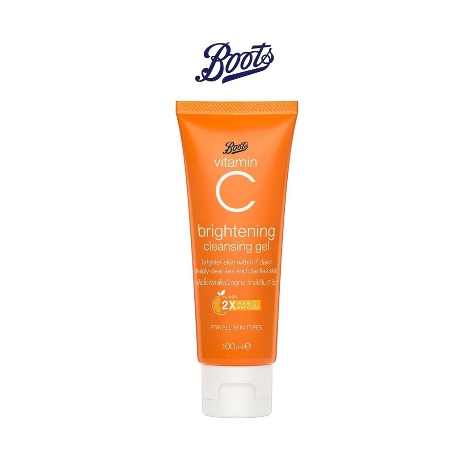 Gel Limpiador Facial Iluminador Vitamina C 2xBoots 100 ml. Foto 2 de 4