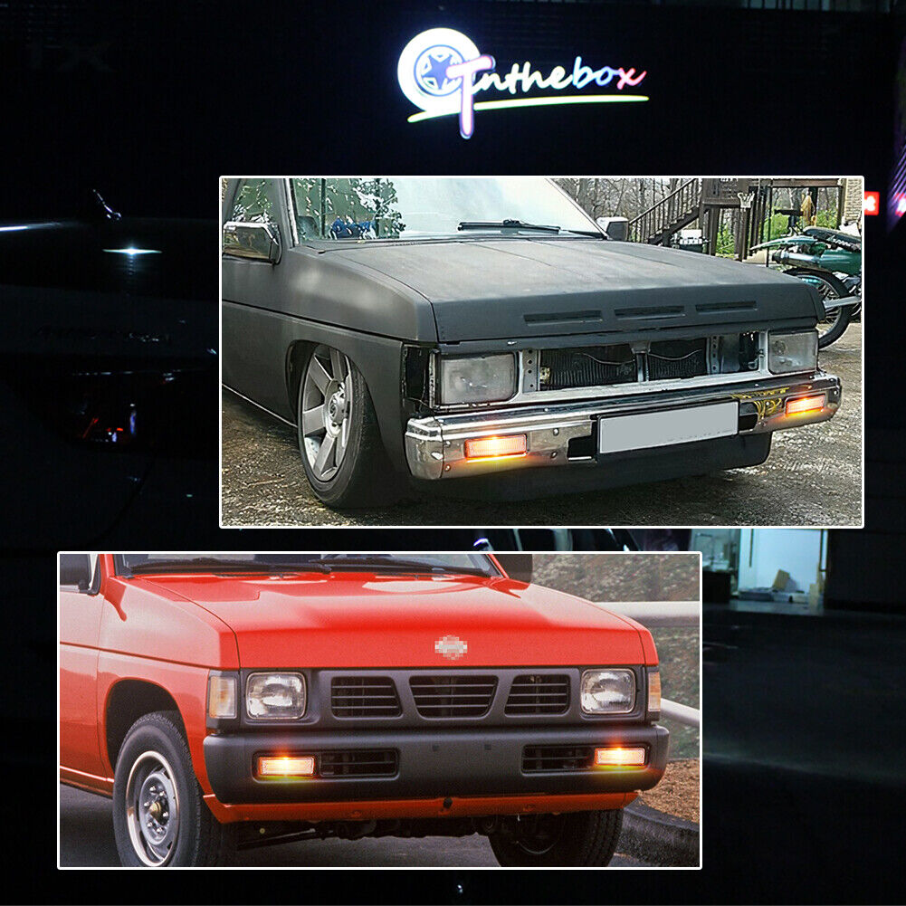 88-97 Nissan D21 Hardbody 88-95 Pathfinder Clear Front 88-97 Nissan D21 Hardbody 88-95 Pathfinder Clear Front