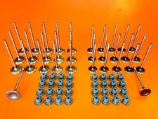 2011-2016 FITS FORD F150 LOBO 5.0  5.0L   INTAKE EXHAUST VALVES + VALVE SEALS
