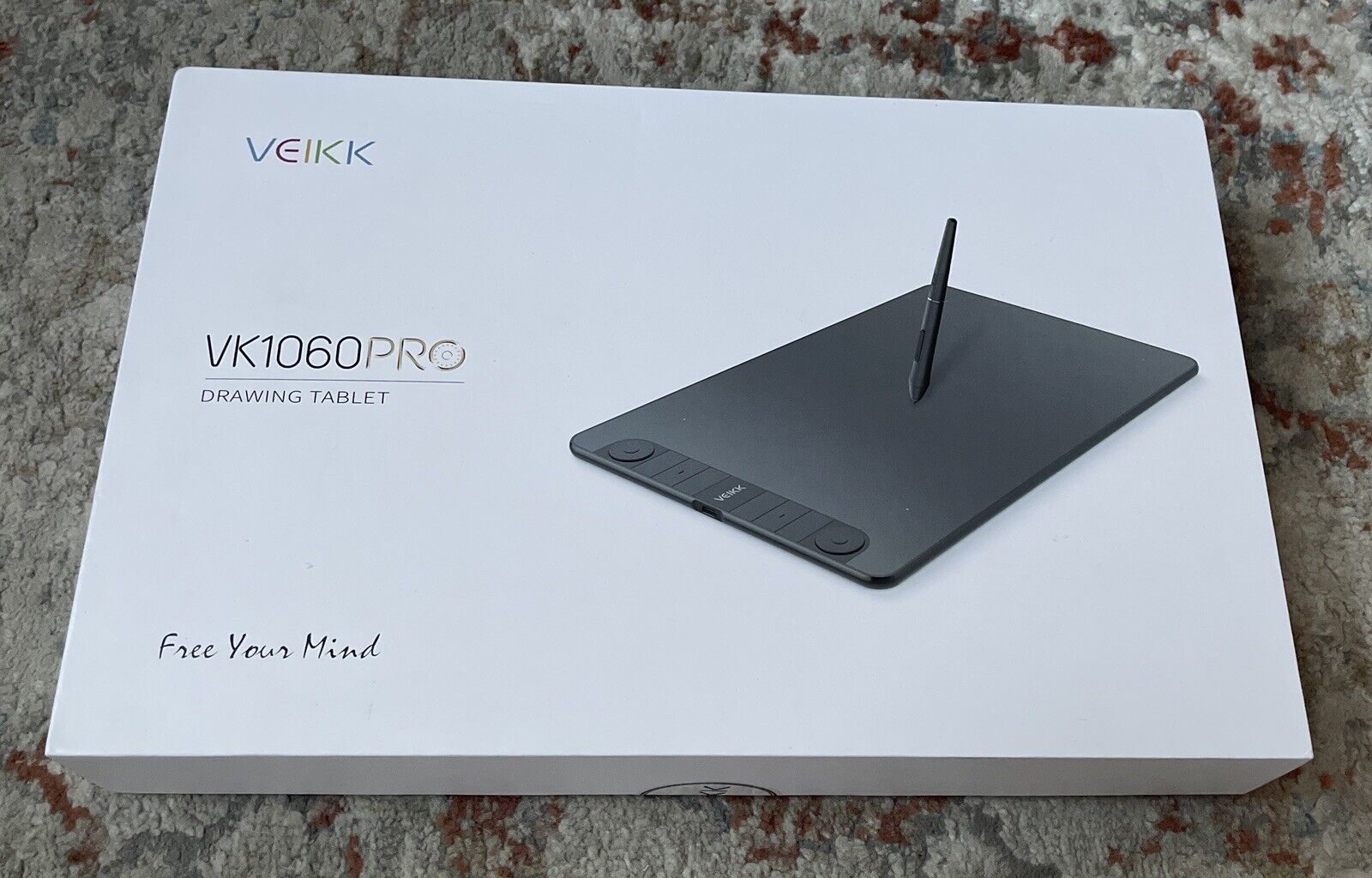 Veikk pro 1060 Drawing Tablet, 10x6” , USB-C, With Accessories